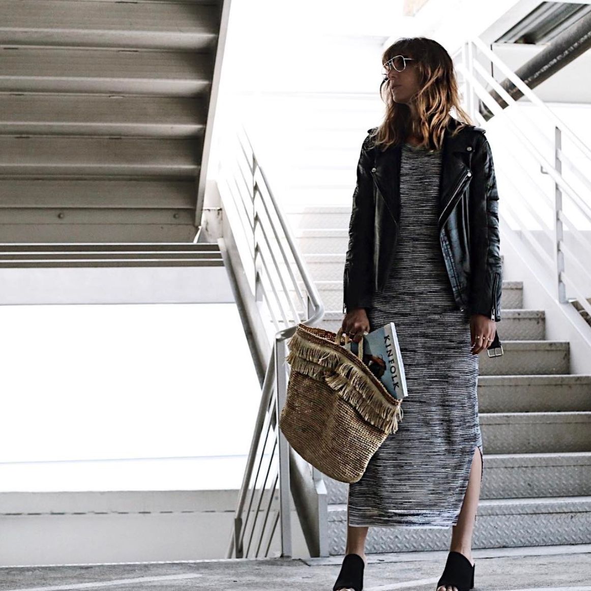 oversized how to style t shirt dress T Shirt Dress and Oversized Scarves Under $50! Olivia Shea Style