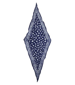 Polo Ralph Lauren + Karyn Floral Bandana Diamond Scarf
