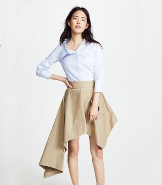 Monse + Asymmetrical Skirt With Pocket