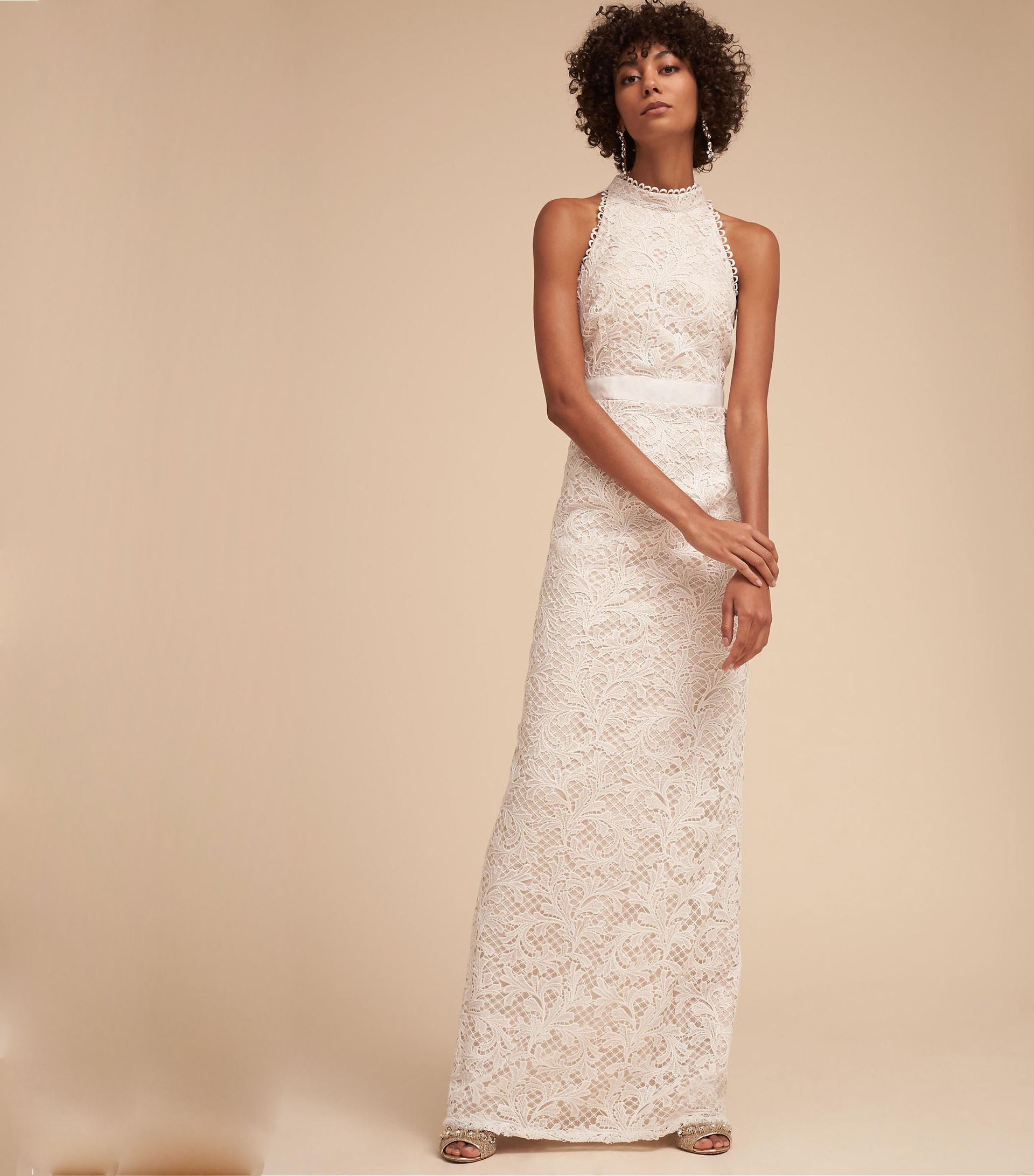 20 Halter Wedding Dresses for a Summer Wedding | Who What Wear