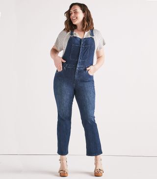Lucky Brand + Brigette Crop Flare Jean Overall