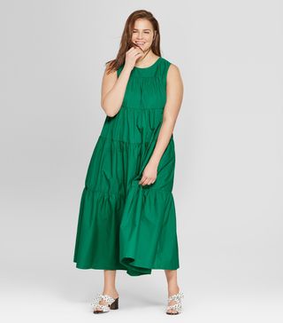 Who What Wear x Target + Tiered Maxi Dress