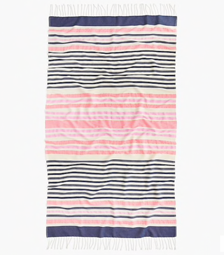 J.Crew + Tassel Towel in Stripe