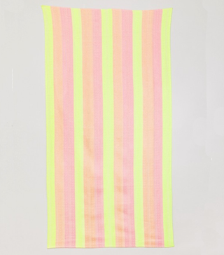 ASOS + Beach Blanket in Neon Pastel Stripe