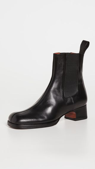 Manu Atelier + Squared Toe Chelsea Boots