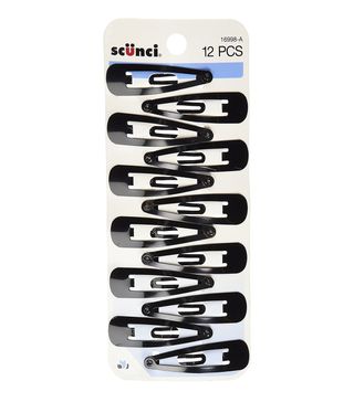Scunci + Snap Hair Clips, Pack of 12