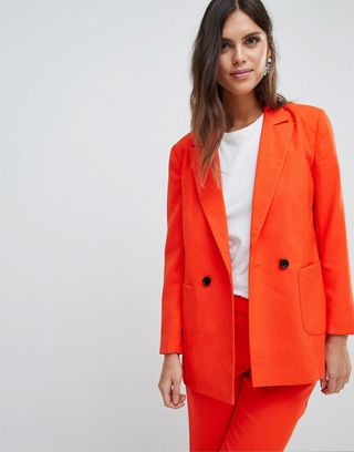 Y.A.S + Colored Tailored Blazer Two-Piece