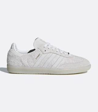 Adidas + Samba OG Shoes in Crystal White