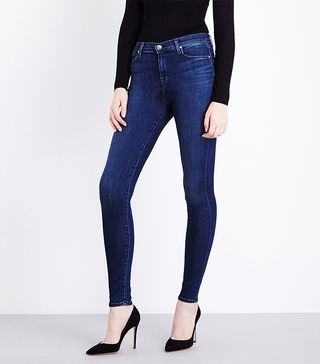 J Brand + Maria Skinny High-Rise Jeans