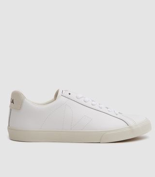 Veja + Esplar Leather Sneaker in Extra White
