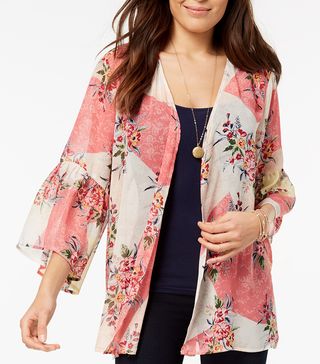 Style & Co. + Printed Bell-Sleeve Kimono, Created for Macy's