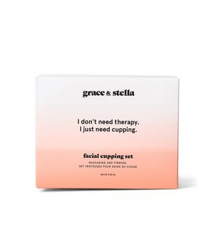 Grace & Stella + Facial Cupping Massage Set with Bonus Jojoba Oil