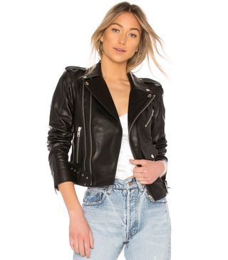 Palmer Girls x Miss Sixty + Leather Motocycle Jacket