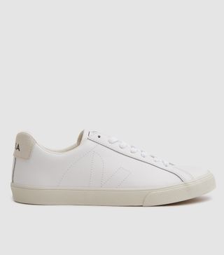 Veja + Esplar Leather Sneaker in Extra White