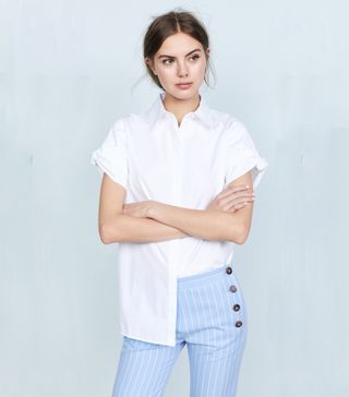 Victoria Victoria Beckham + Bow Sleeve Shirt