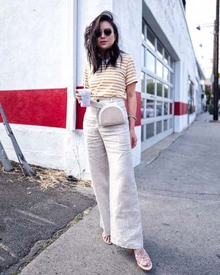 These 15 Outfits Prove You Need Beige Pants for Summer Who What Wear