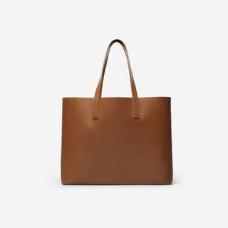 Everlane + Leather Market Tote Bag