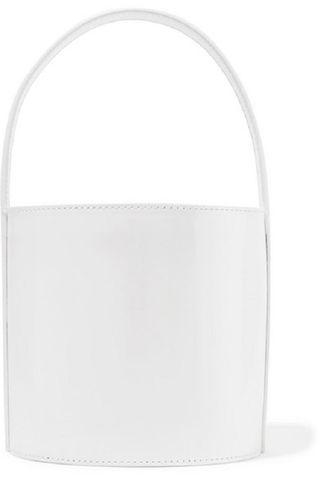 Staud + Bissett Patent Leather Bucket Bag