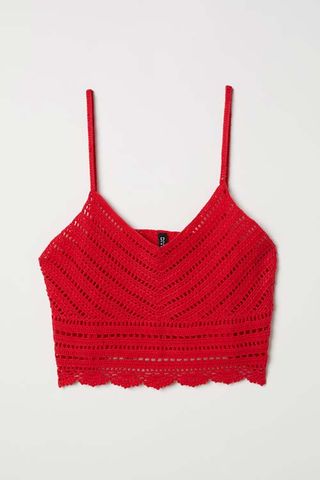 H&M + Crocheted Top