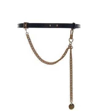Givenchy + Shiny Leather One Buckle Belt