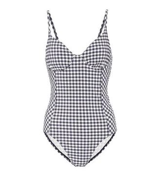 Tory Burch + Gingham Swimsuit