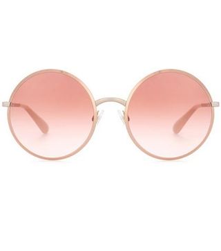 Dolce 
Gabbana + Round Sunglasses