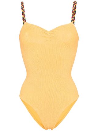 Hunza G + Trina Braid Strap Swimsuit
