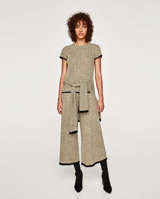 Zara + Short Sleeve Top