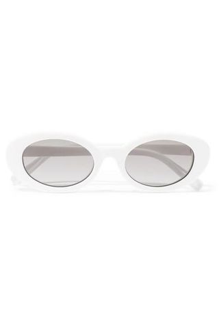 Elizabeth and James + Mckinley Oval-Frame Acetate Sunglasses