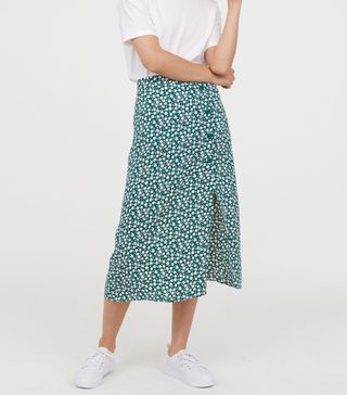 H&M + Crêped Skirt