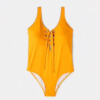 Mango + Braided Drawstring Swimsuit