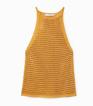 Mango + Halter-Neck Top