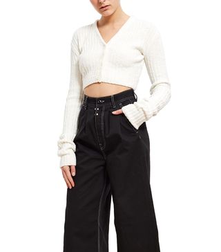 Opening Ceremony + Boucle Cropped Cardigan