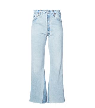 Re/Done + Leandra Cropped Jeans