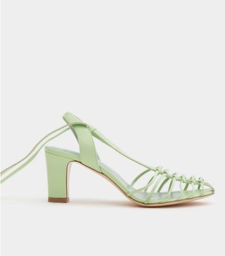 Maryam Nassir Zadeh + Maribel Sandal in Key Lime