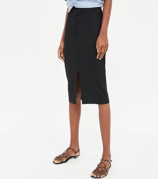 Zara + Basic Pencil Skirt