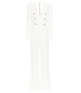 Balmain + Crêpe Jumpsuit