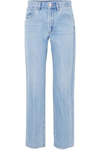 Goldsign + The Classic Fit High-Rise Straight-Leg Jeans