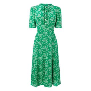 L.K.Bennett + Montana Green Dress