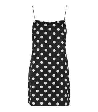 Topshop + Square Neck Mini Slip Dress