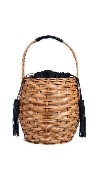 Aranaz + Marrais Woven Basket Bag