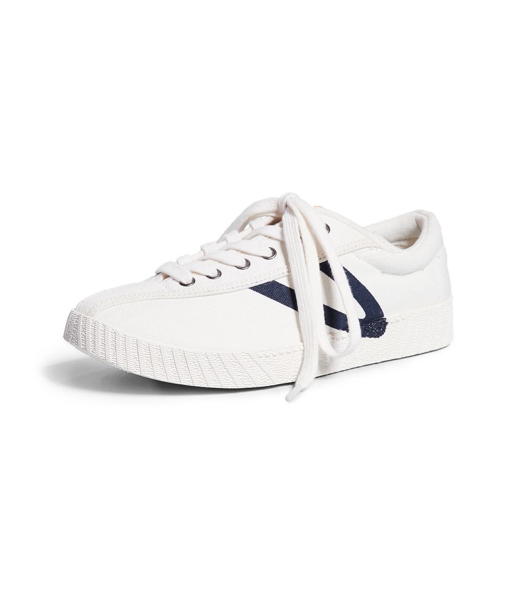 new look white canvas shoes