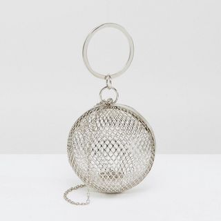 ASOS + Cage Sphere Clutch Bag