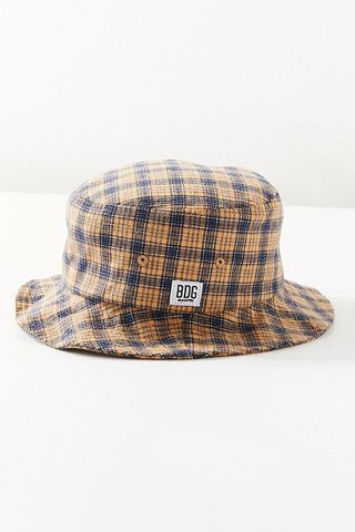 BDG + Plaid Bucket Hat