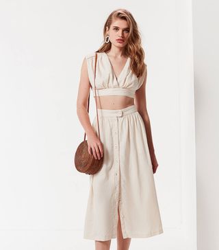 Urban Outfitters + Arianna Cut-Out Cropped Top