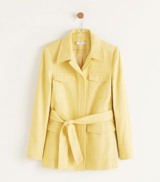 Mango + Pocketed Corduory Jacket