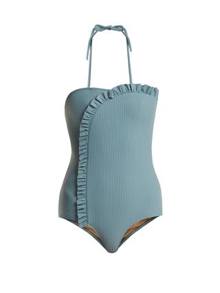 Made by Dawn + Arc Ruffle-Trimmed Swimsuit