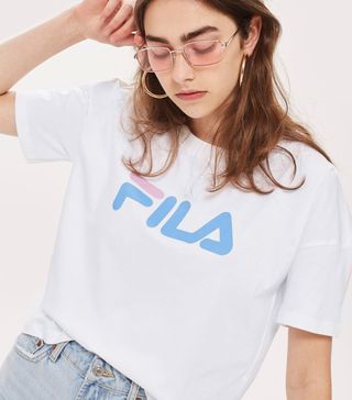 Fila + Crop Logo T-Shirt
