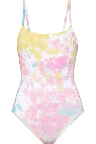 Solid & Striped + The Nina Tie-Dyed Swimsuit