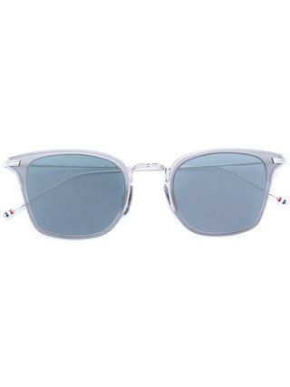 Thom Browne Eyewear + Butterfly Frame Sunglasses